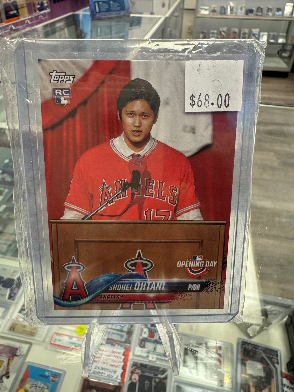 2018 Topps Baseball Shohei Ohtani P/DH 200 Rookie