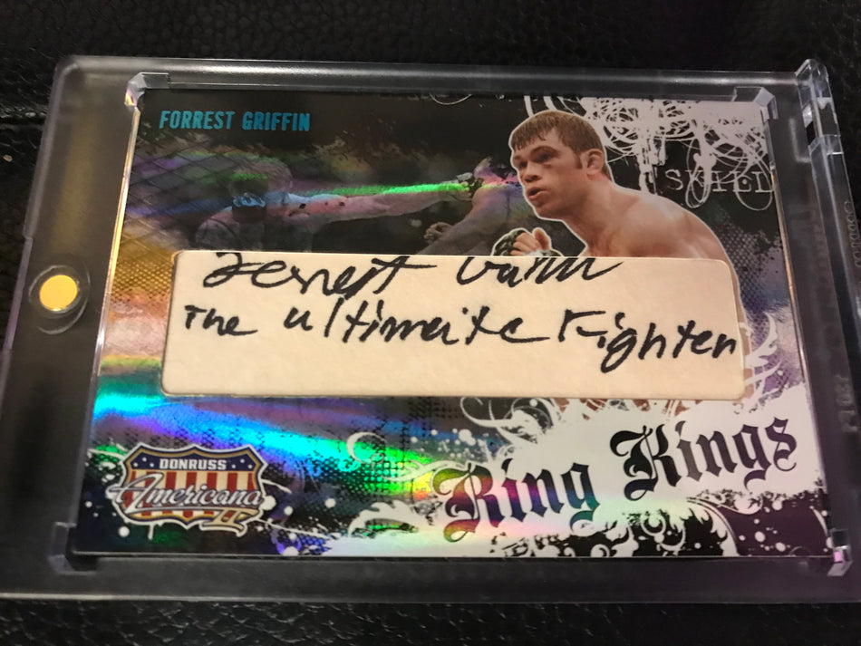 DONRUSS UFC Forrest Griffin Ring Kings RK-FG 27/50