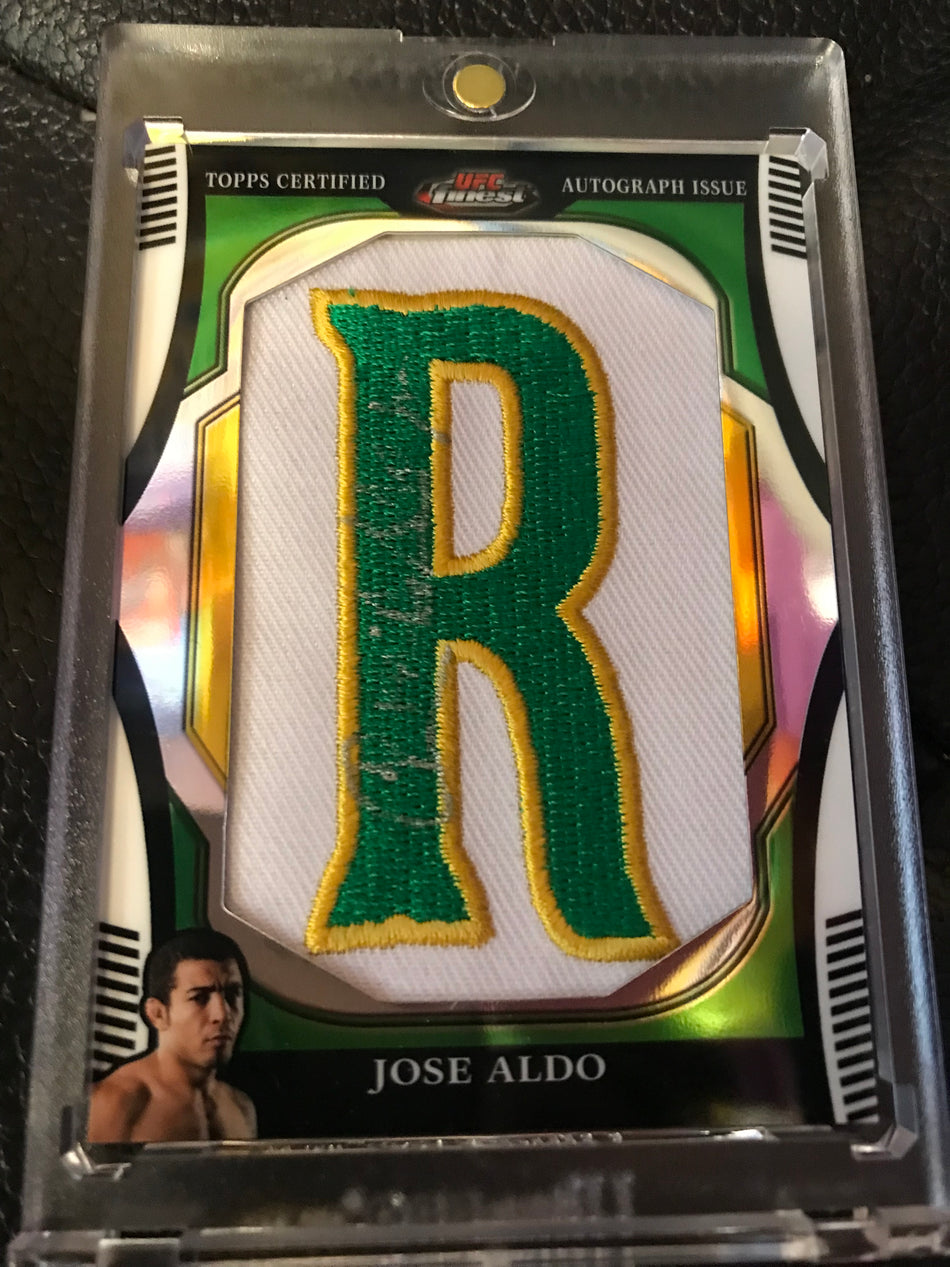 TOPPS 2011 UFC Finest Jose Aldo AP-JA2 14/25