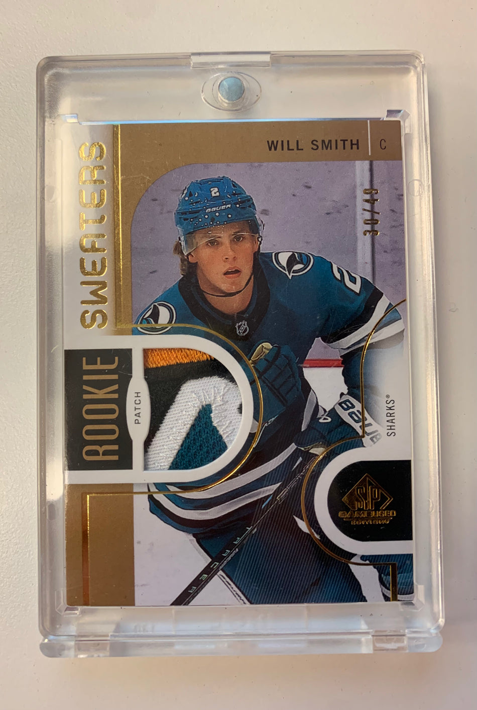 2024-25 SP Game Used WILL SMITH Rookie Sweaters PATCH /49