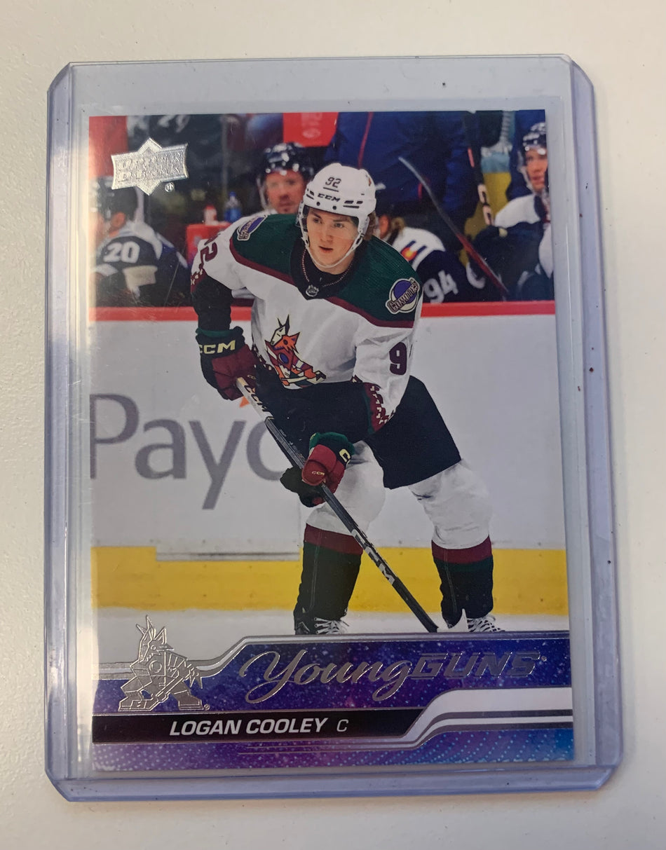 2023-24 Upper Deck Extended Series LOGAN COOLEY Young Guns #701