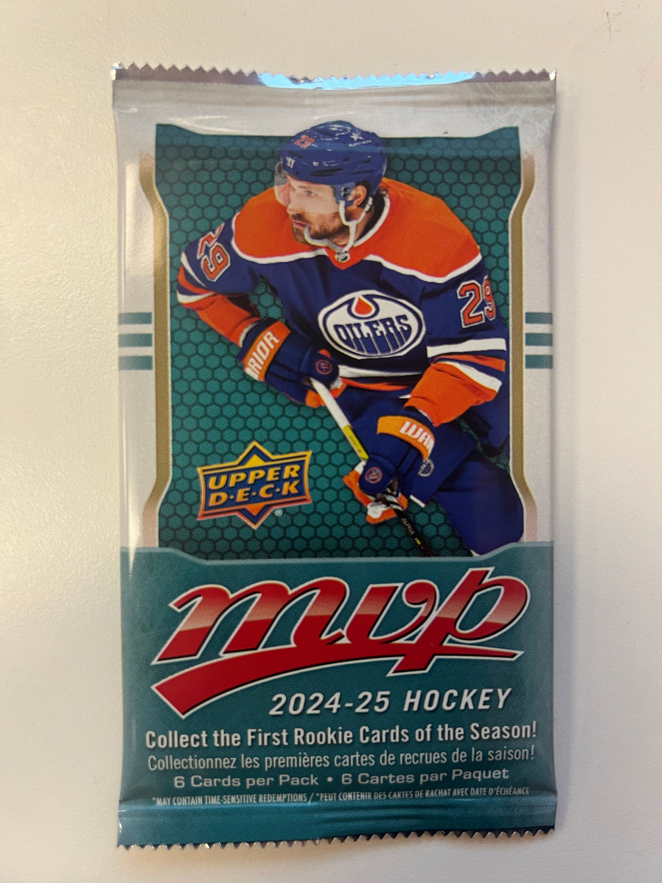 UPPER DECK MVP HOCKEY 24/25 GRAVITY FEED PACKS