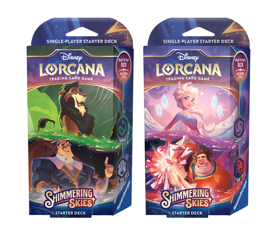 DISNEY LORCANA SHIMMERING SKIES STARTER