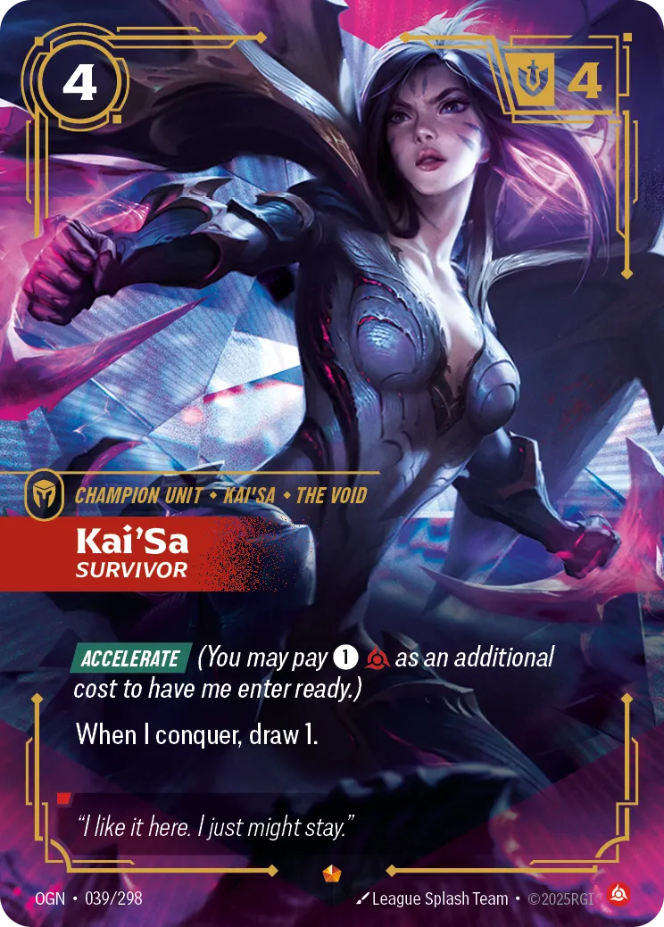 Kai'Sa, Survivor (039/298) Riftbound