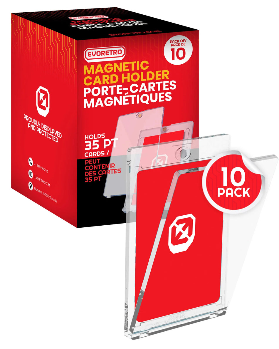 EVORETRO One-touch magnetic card holder