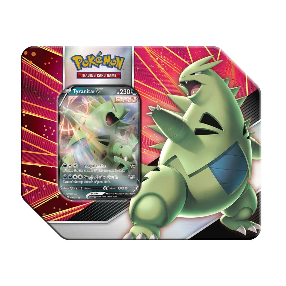 Pokémon TCG: V Strikers Tin (Tyranitar V)