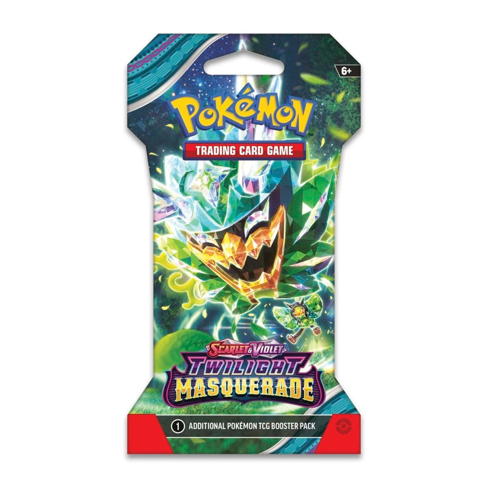 POKEMON - SCARLET AND VIOLET - TWILIGHT MASQUERADE - SLEEVED BOOSTER PACK