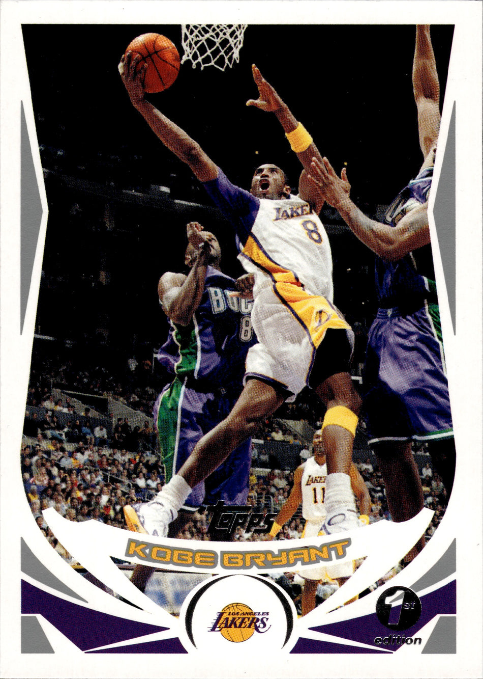 *RARE* 2004 Topps 1st Edition 8 Kobe Bryant