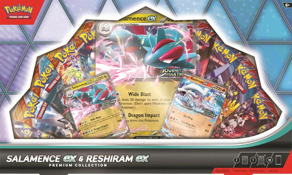 Pokemon Premium Collection Salamence ex & Reshiram ex