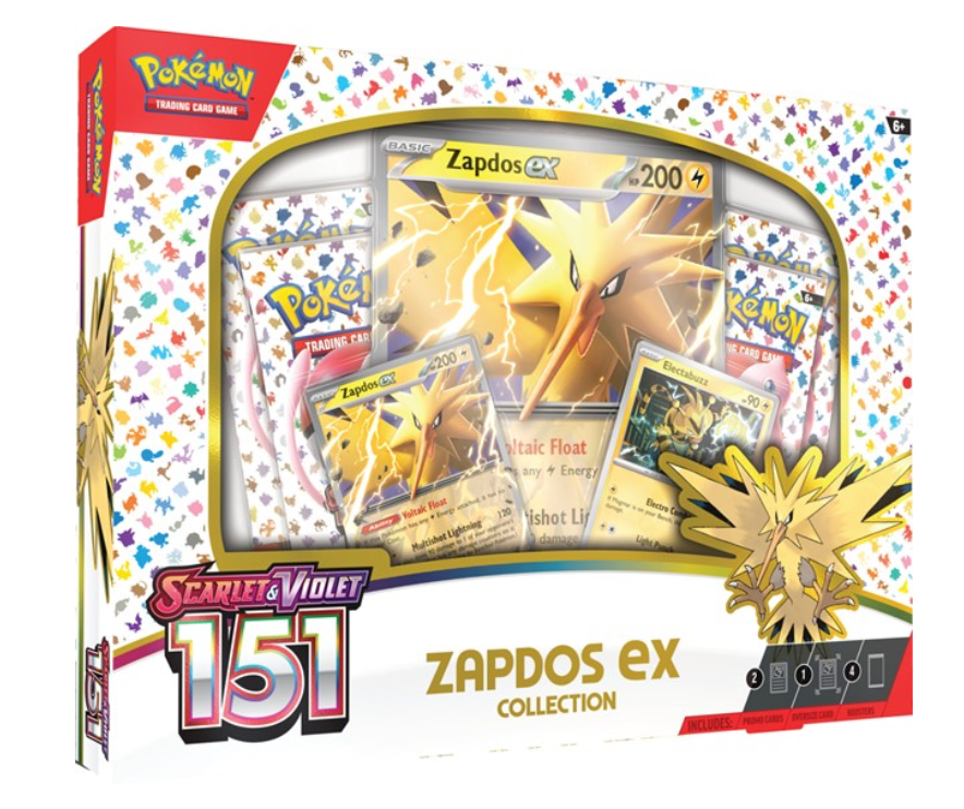 Pokemon Trading Card Game : Scarlet & Violet 151 - Zapdos Ex Collection