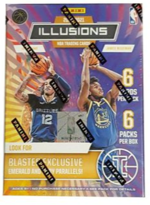 2020-2021 Panini Illusions NBA Basketball Blaster Box