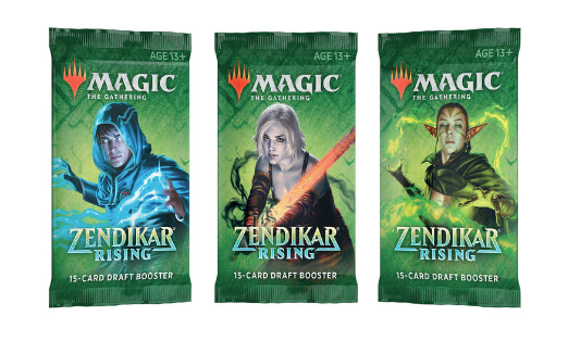 MTG Zendikar Rising Draft Booster Pack