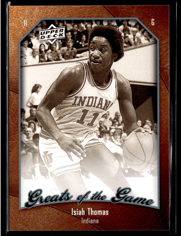 Isiah Thomas Upper Deck Greats of the Game