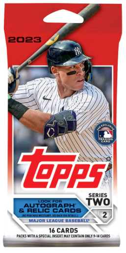 2023 TOPPS Series 2 MLB - 16 Card Single Packs