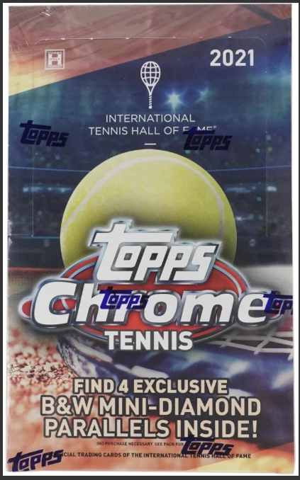 2021 TOPPS CHROME TENNIS HOBBY PACK