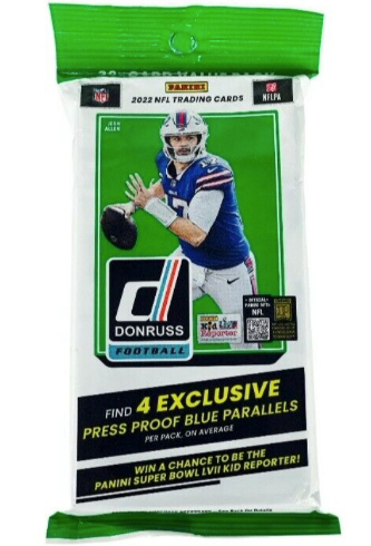 2022 PANINI DONRUSS NFL FOOTBALL FACTORY SEALED CELLO PACK (30 CARDS)