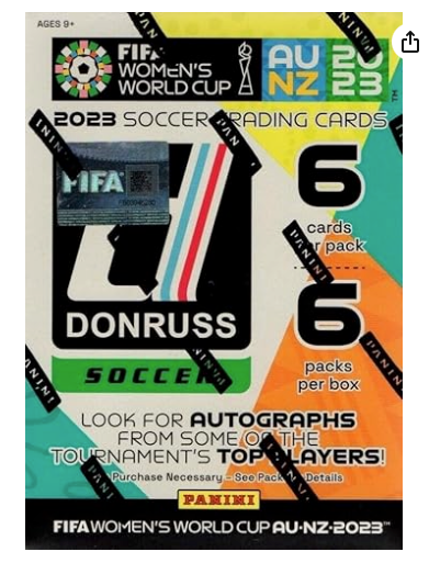 2023 PANINI DONRUSS FIFA WOMEN'S WORLD CUP SOCCER BLASTER BOX