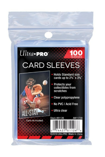 Ultra PRO 2.5 x 3.5 Soft Trading Card Penny Sleeves - 100pcs