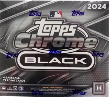 TOPPS CHROME BLACK BASEBALL 2024