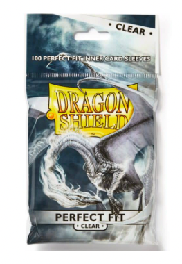 DRAGON SHIELD SLEEVES PERFECT FIT CLEAR 100CT