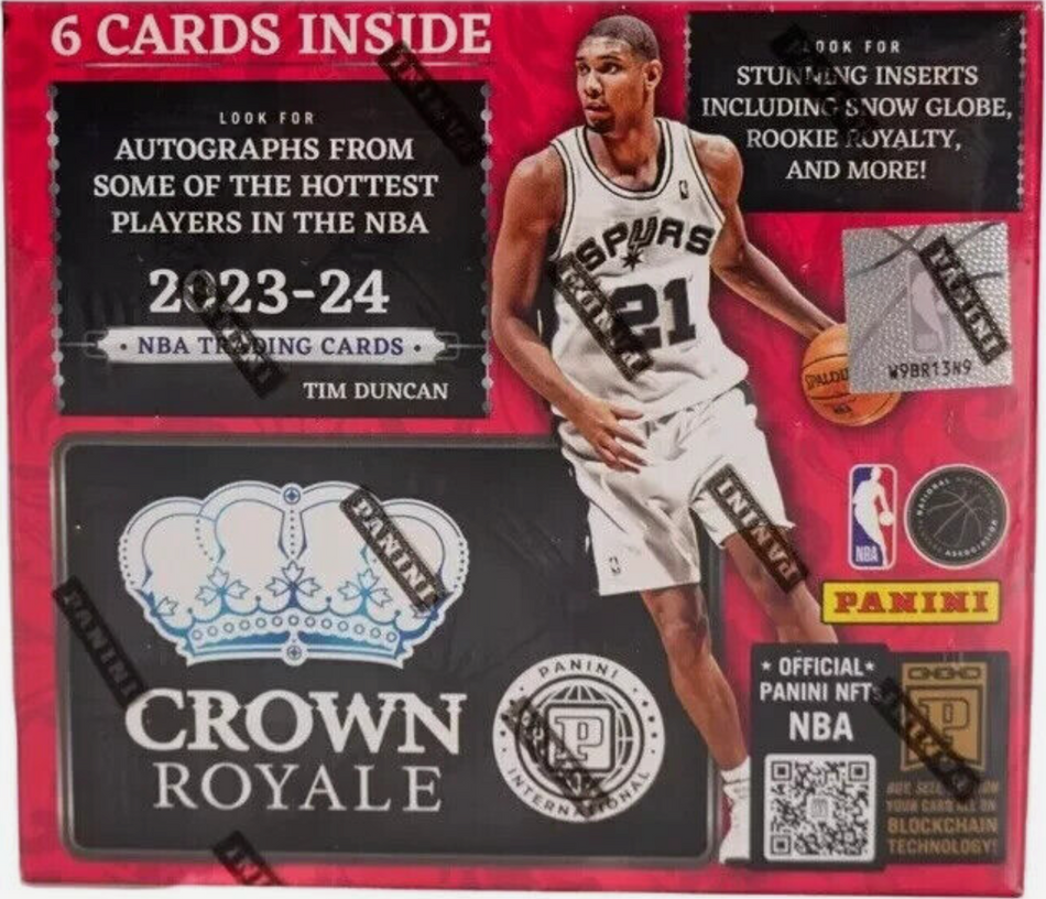 PANINI CROWN ROYALE BASKETBALL 23/24 INTERNATIONAL HOBBY BOX