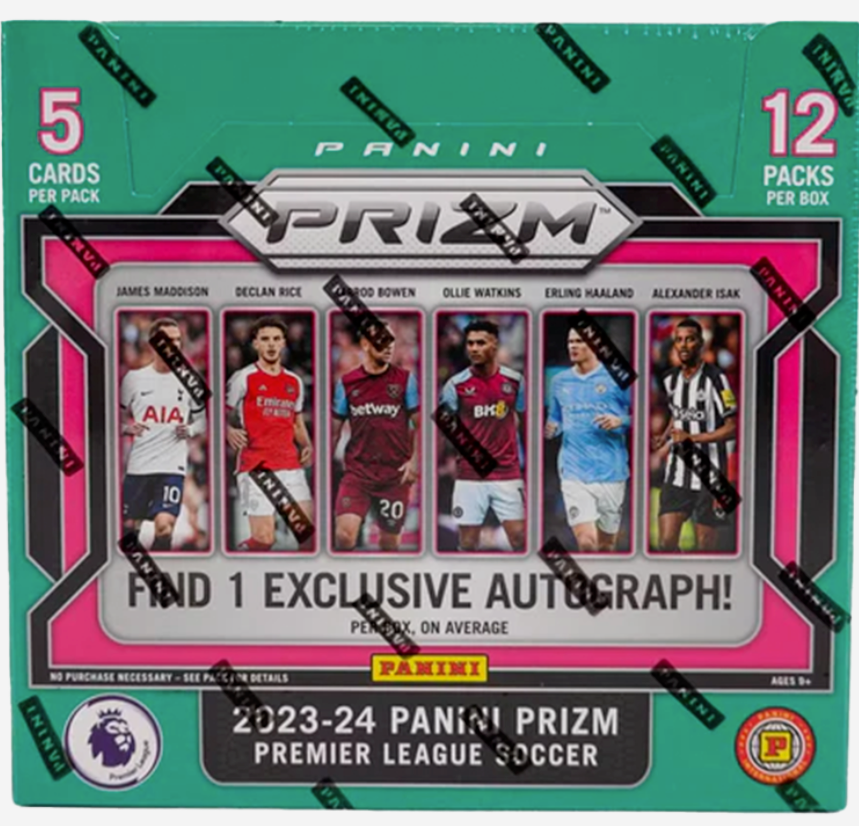 PANINI PRIZM EPL SOCCER 2024 INTERNATIONAL HOBBY BOX