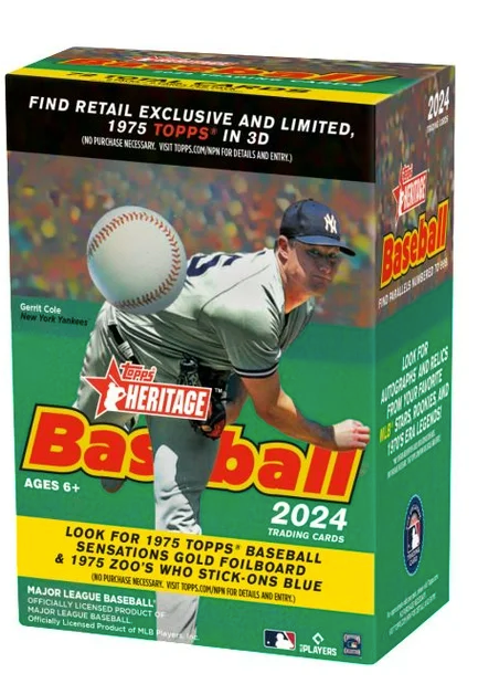 2024 TOPPS HERITAGE BLASTER BOX