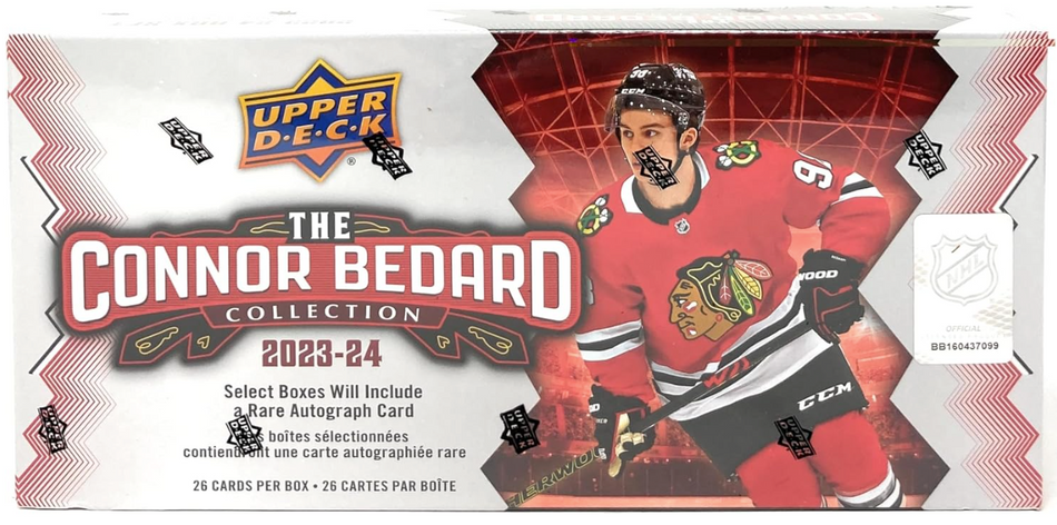 2023-24 UPPER DECK THE CONNOR BEDARD COLLECTION