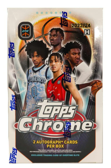 2023/24 TOPPS CHROME BASKETBALL OTE HOBBY