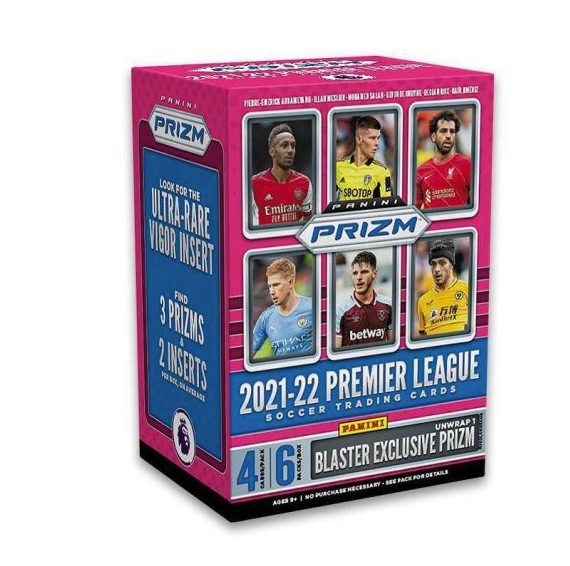 2021-22 Panini Prizm Premier League Soccer Blaster