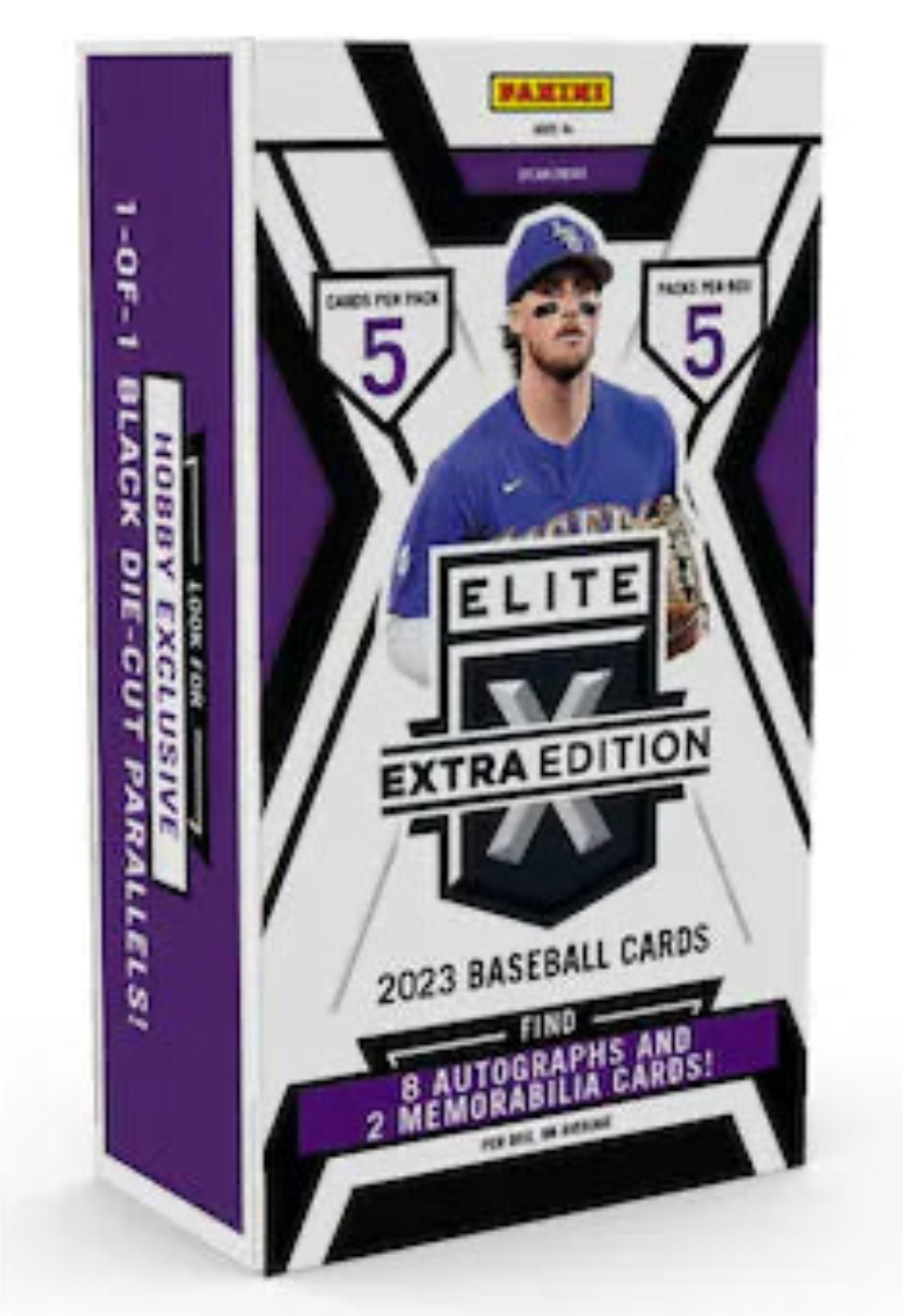 2023 Panini Elite Extra Edition Baseball Hobby Box