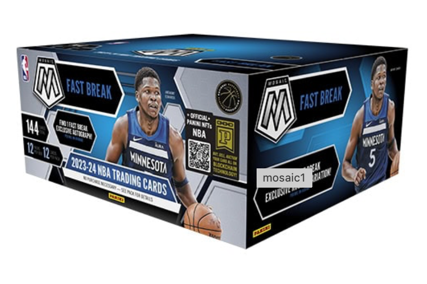 2023-24 Panini Mosaic Basketball Fast Break Box