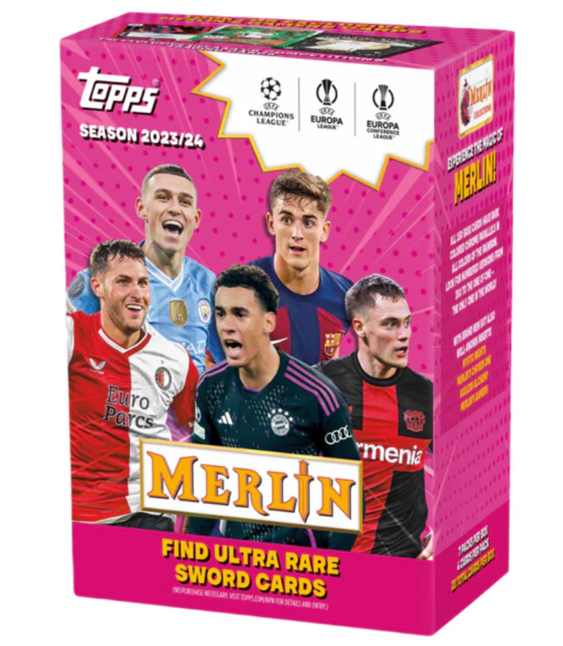 Topps Merlin 2023/24 UEFA Club Competitions Blaster Box