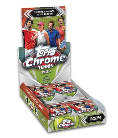 2024 Topps Chrome Tennis HOBBY Pack