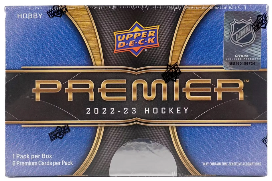 2022-23 UPPER DECK HOCKEY PREMIER HOBBY BOX