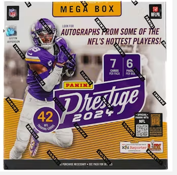 2024 Panini Prestige Football Mega Box