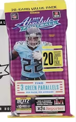 2021 Panini Absolute Football Jumbo (KABOOM! Hunting)