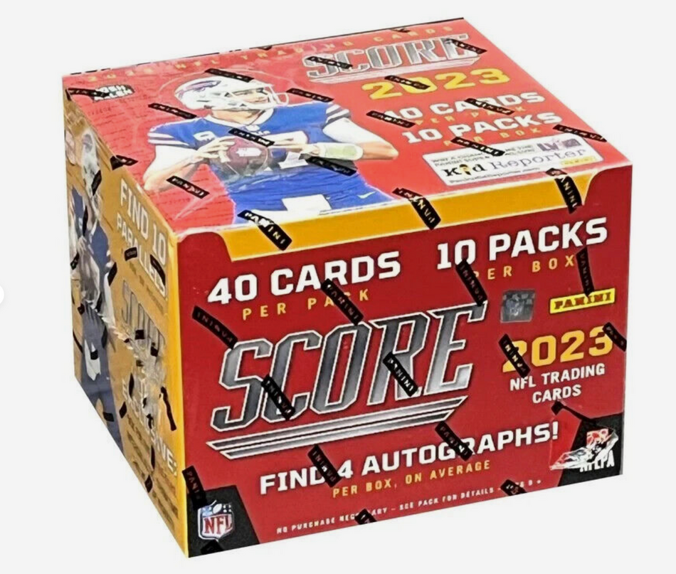 2023 PANINI SCORE FOOTBALL HOBBY BOX