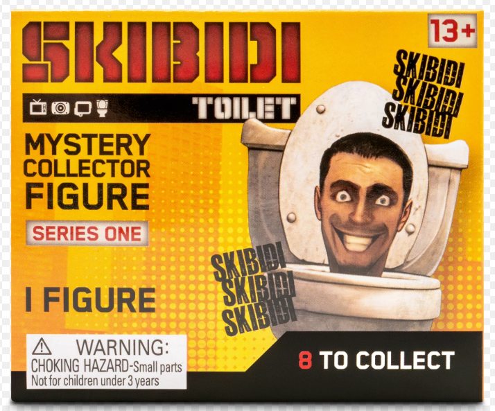 SKIBIDI TOLET MYSTERY COLLECTOR FIGURE SERIES ONE