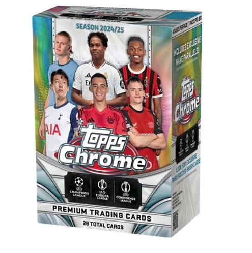 2024-25 Topps Chrome UEFA Club Blaster Box