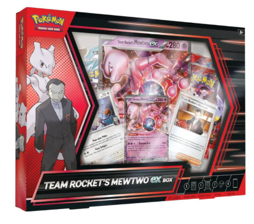 POKÉMON TEAM ROCKET'S MEWTWO EX BOX
