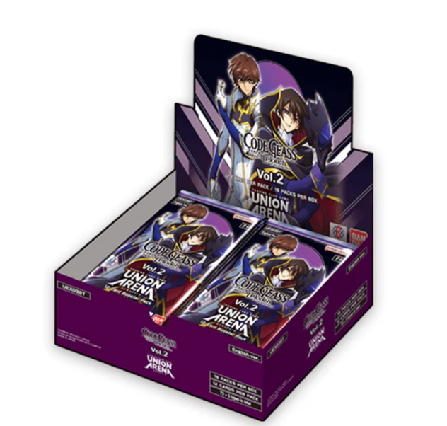 UNION ARENA CODE GEASS LELOUCH OF THE REBELLION V2 BOOSTER