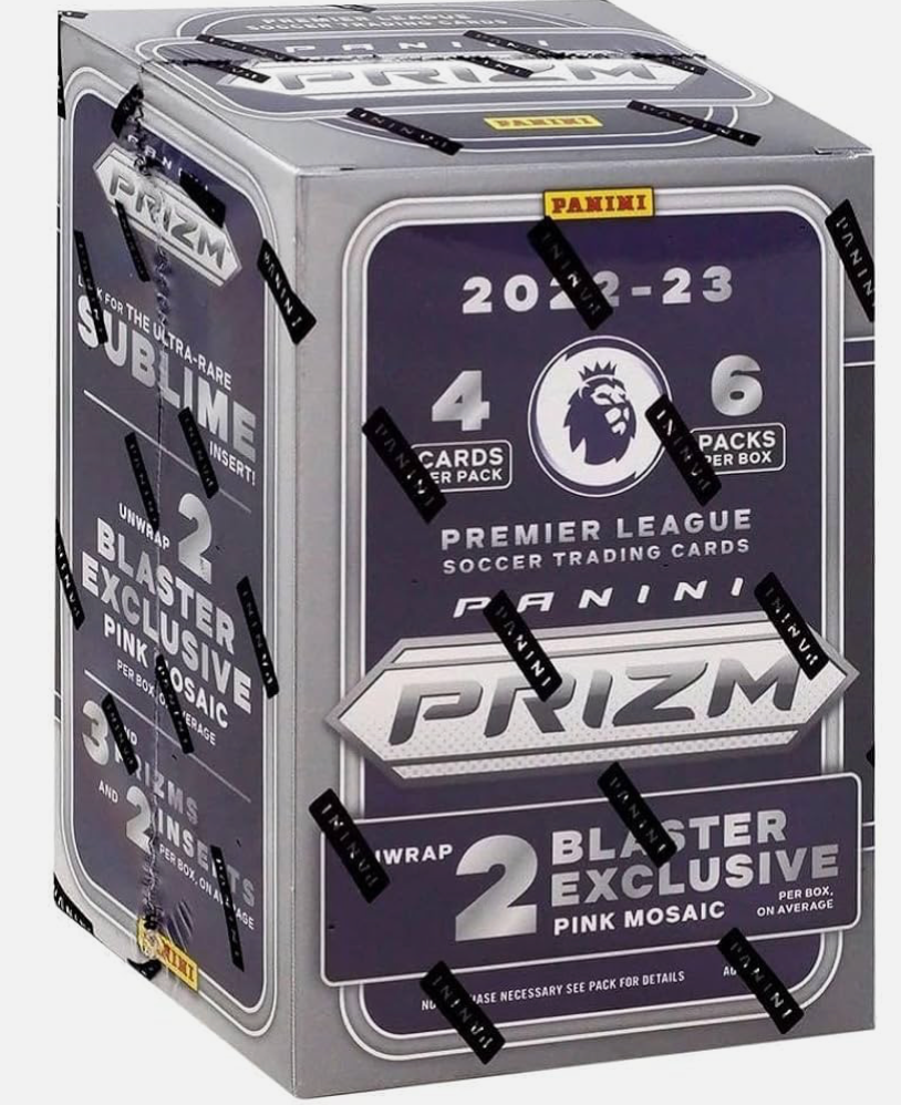 2022/23 Panini Prizm ENGLISH PREMIER LEAGUE Soccer Card Blaster Box