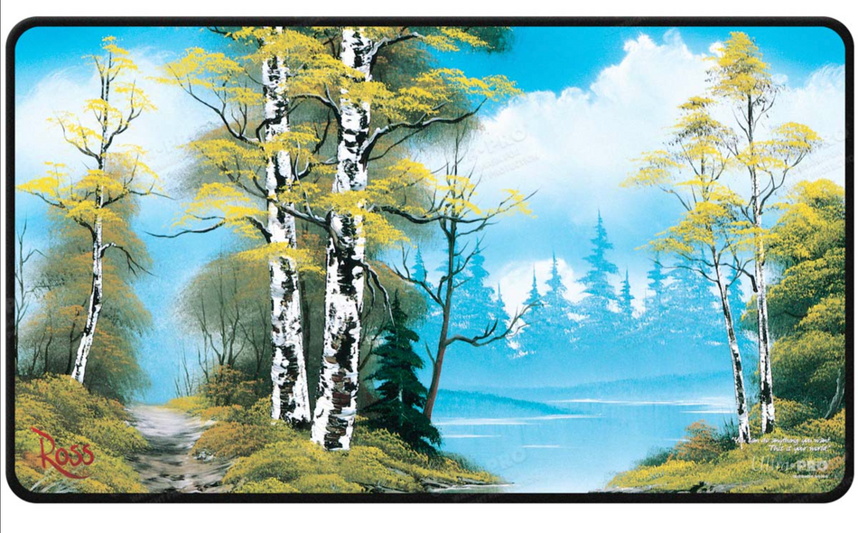 UP PLAYMAT - BOB ROSS LAKESIDE PATH