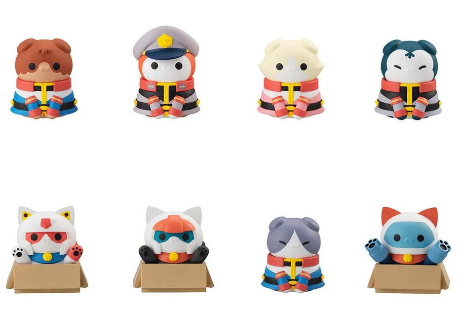 MEGA CAT PROJECT MOBILE SUIT GUNDAM NYANDAM We are the EARTH FEDERATION FORCES!