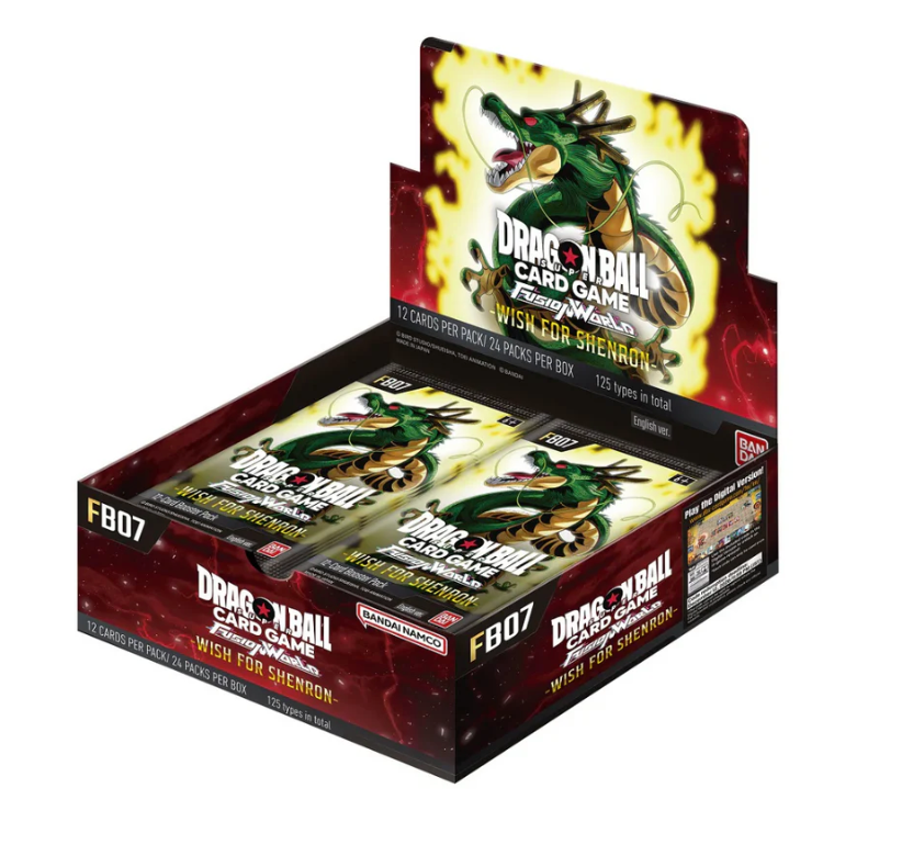 Dragonball super Fusion world Wish for Shenron Booster Box