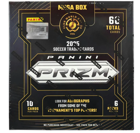 2025 PANINI PRIZM FIFA CLUB WORLD CUP SOCCER MEGABOX