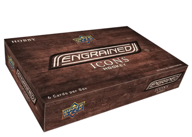 2024-25 Upper Deck Engrained Icons Hockey Hobby Box