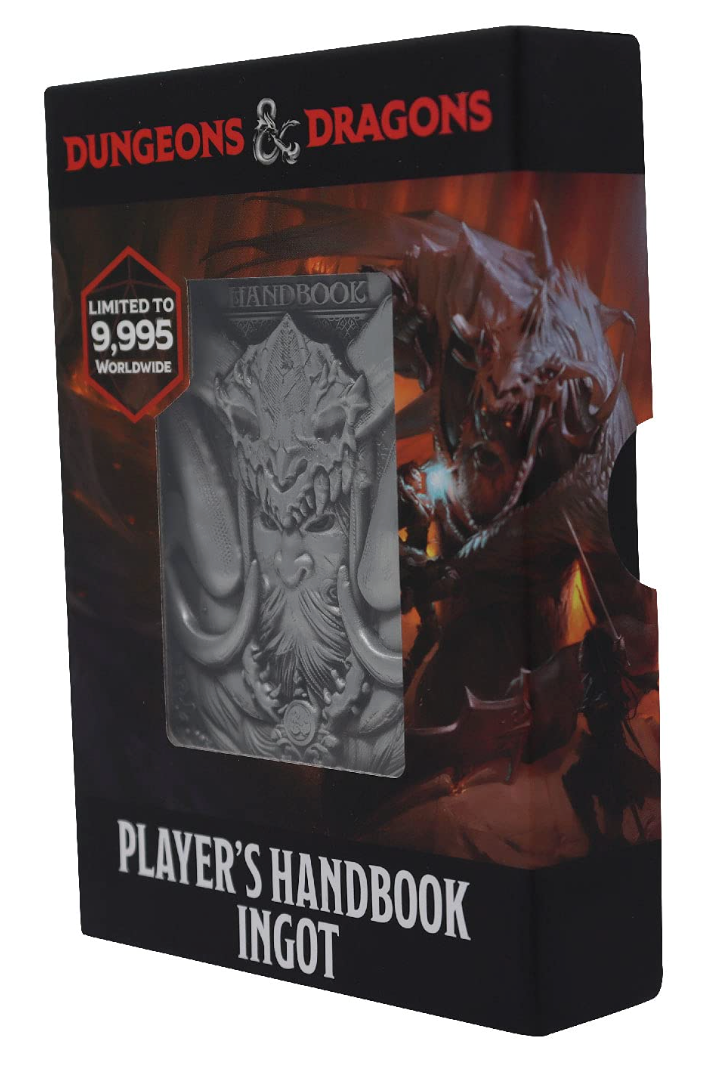 Dungeons & Dragons Players Handbook Limited Edition Metal Ingot