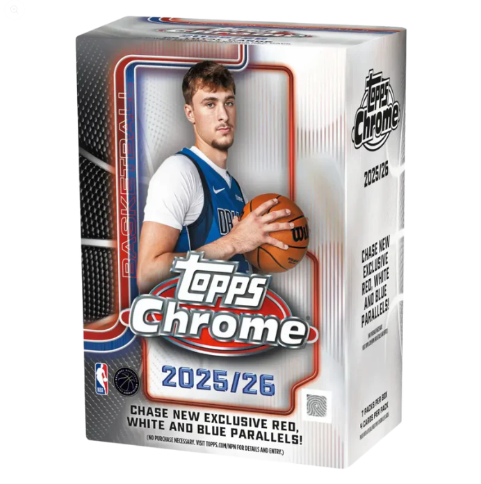 2026 TOPPS CHROME NBA Basketball Blaster Box